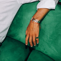 Men's Gold Luxury Signature Bangle