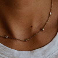 Gold Diamond Luxury Choker