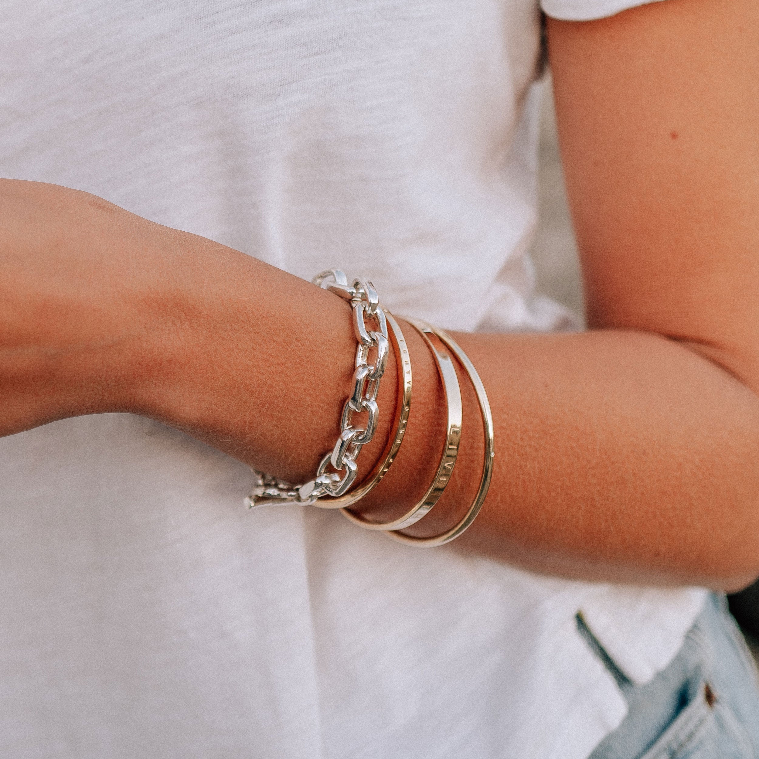 Gold Luxury Forever Cuff