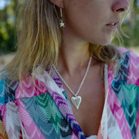 Gold Maxi Cupid Hoops With Mini Star Charms