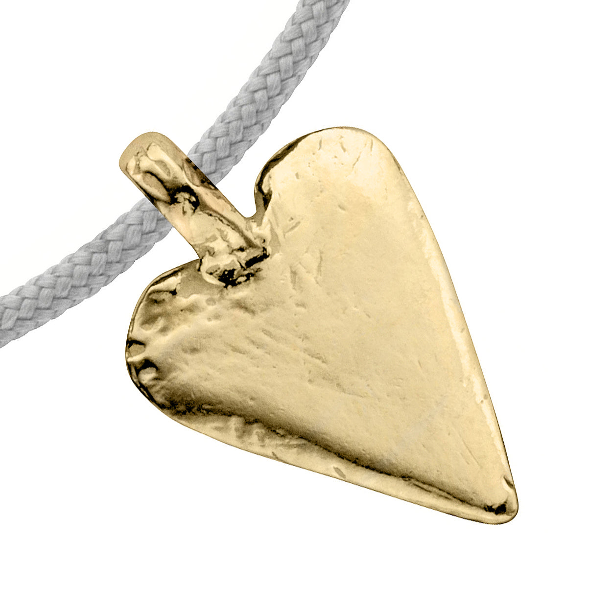 Gold Midi Heart Charm
