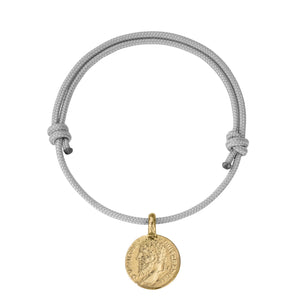 Gold Medium Roman Coin Sailing Rope