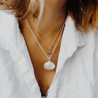 Gold Mini Anchor Necklace