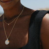 Gold Mini Diamond Necklace