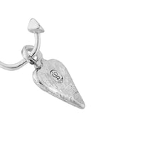 Mini Cupid Hoops With Mini Heart Charms