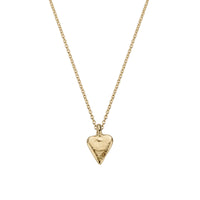 Gold Mini Heart Necklace