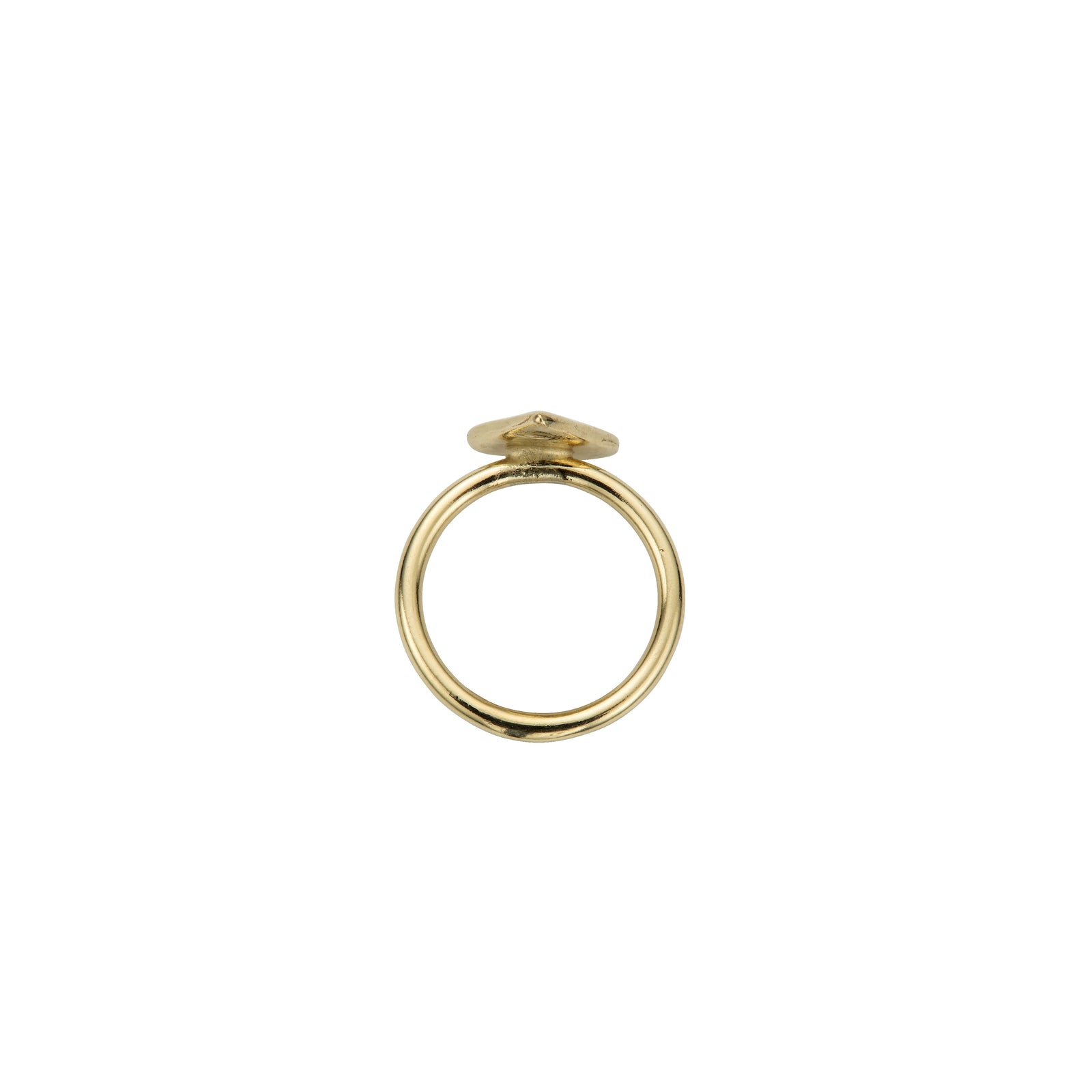 Gold Mini Heart Love Struck Ring