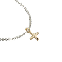 Silver & Gold Mini Kiss Chain Bracelet