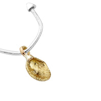 Maxi Cupid Hoops With Gold Mini Shell Charms