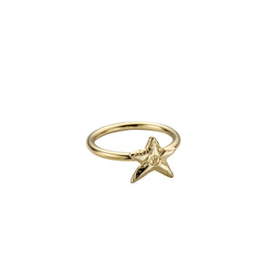 Gold Mini Star Love Struck Ring