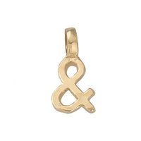 Gold Mini Alphabet Symbol