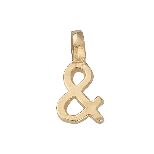 Gold Mini Alphabet Symbol