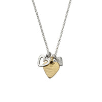 Silver & Gold A Lot of Love Necklace