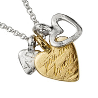 Silver & Gold A Lot of Love Necklace