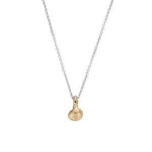 Silver & Gold Baby Shell Necklace