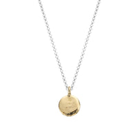 Silver & Gold Medium Roman Coin Necklace