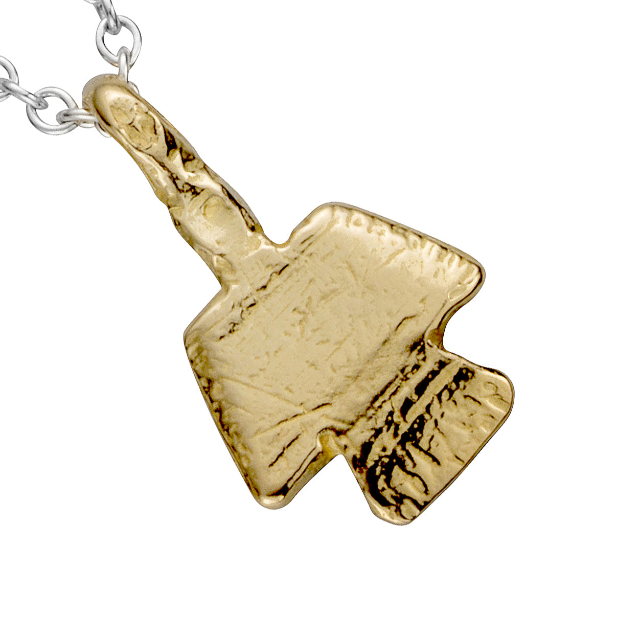 Silver & Gold Mini Angel Necklace
