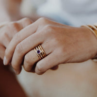 Gold Stack Ring