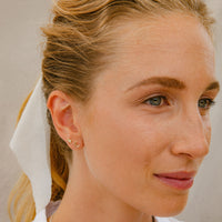 Gold Tiny Moon Single Ear Charm