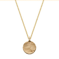 Gold Trio Diamond Midnight Moon Necklace