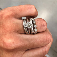 GRACE Platinum Diamond Ring