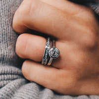 GRACE Platinum Diamond Ring