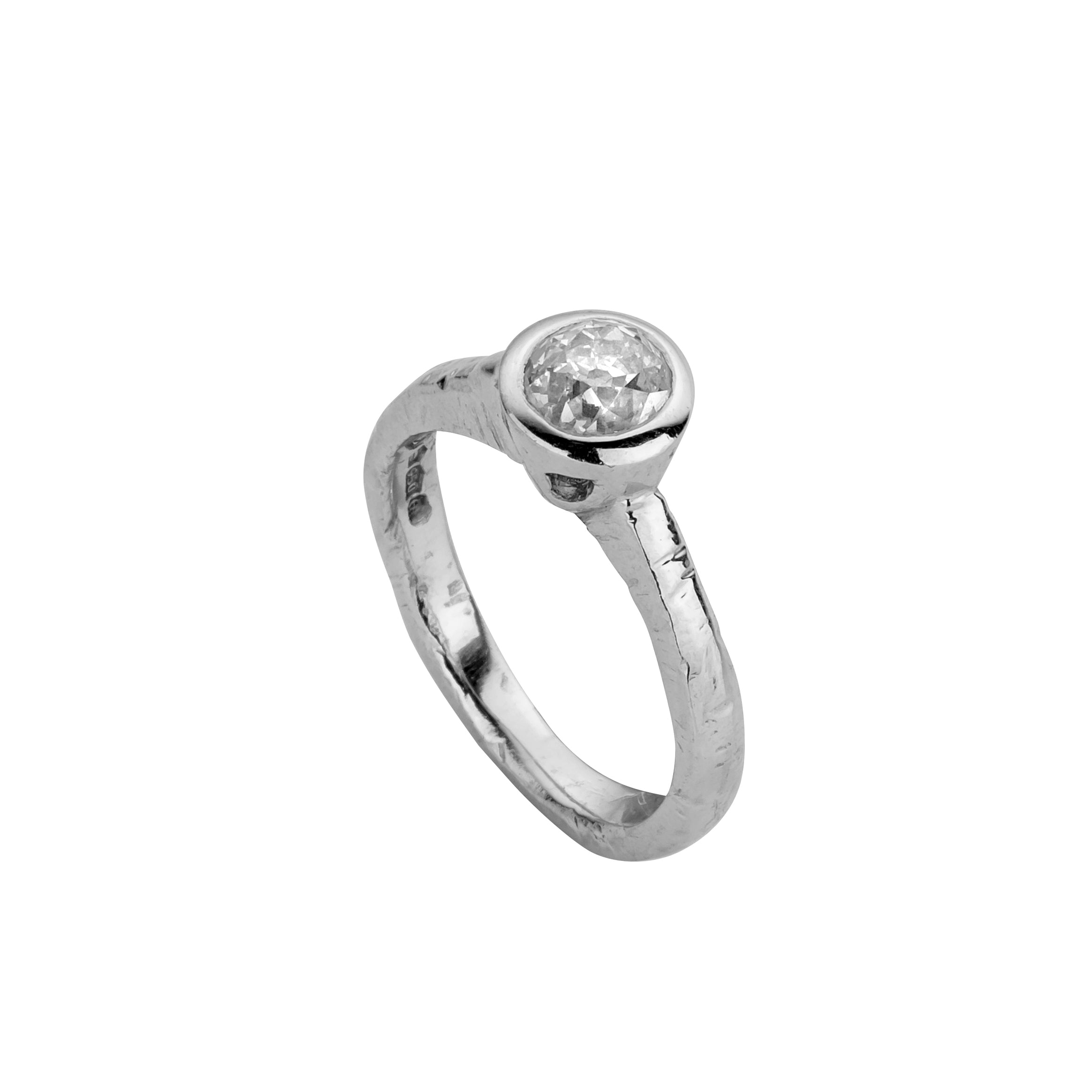 GRACE Platinum Diamond Ring