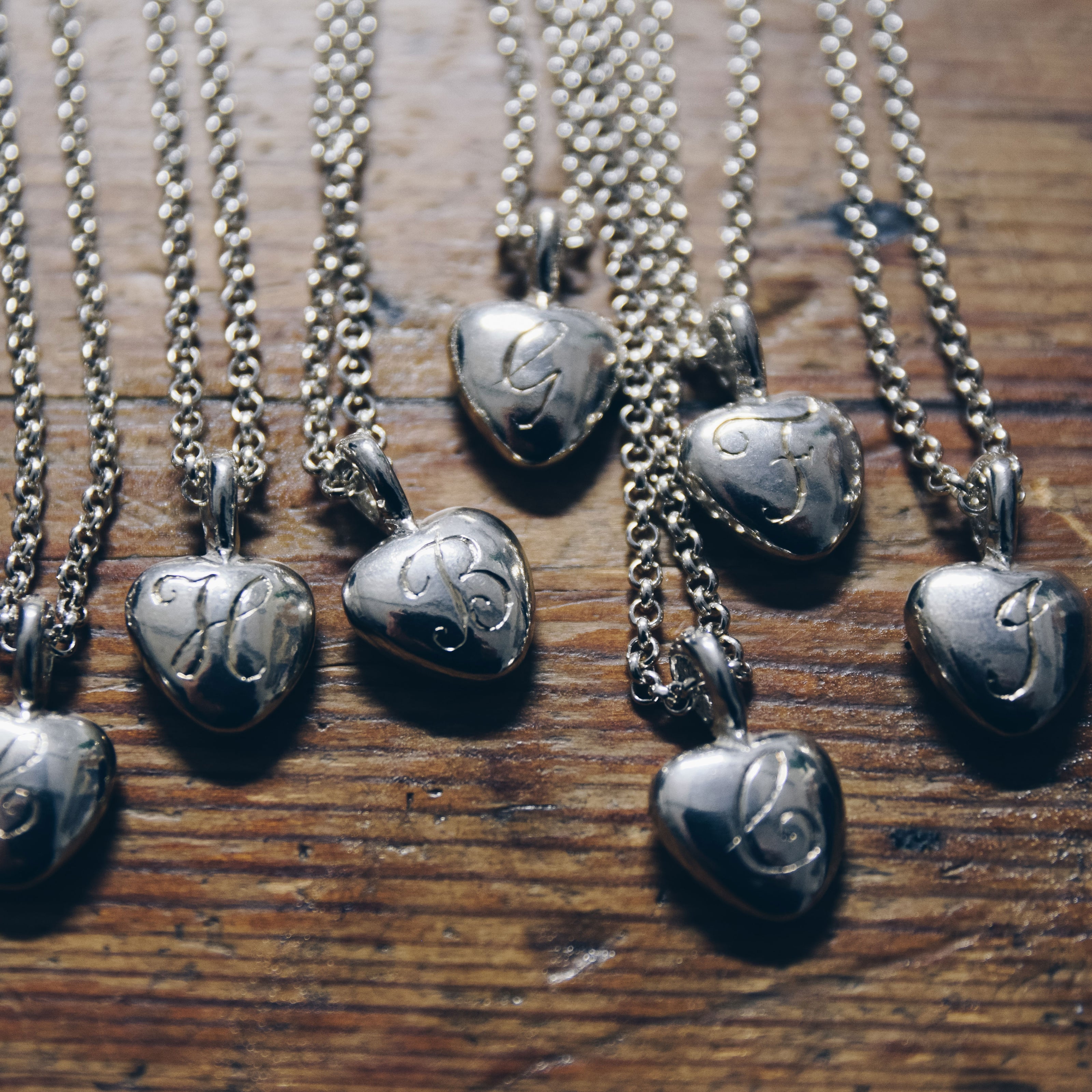 Gold Midi Grateful Heart Necklace