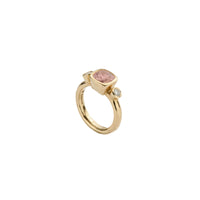 HATHOR Gold Pink Sapphire & Diamond Ring
