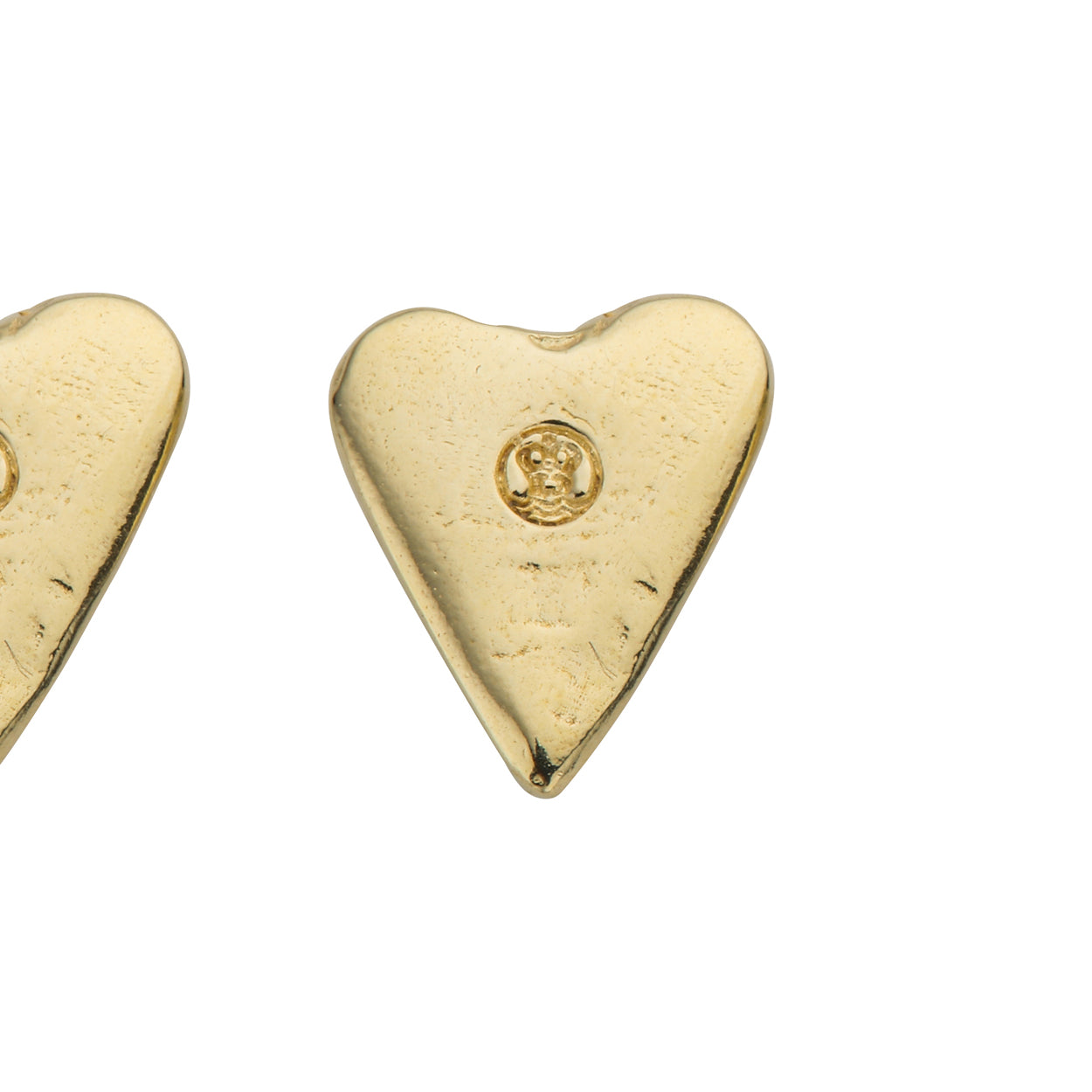 Gold Mini Heart Single Stud Earring