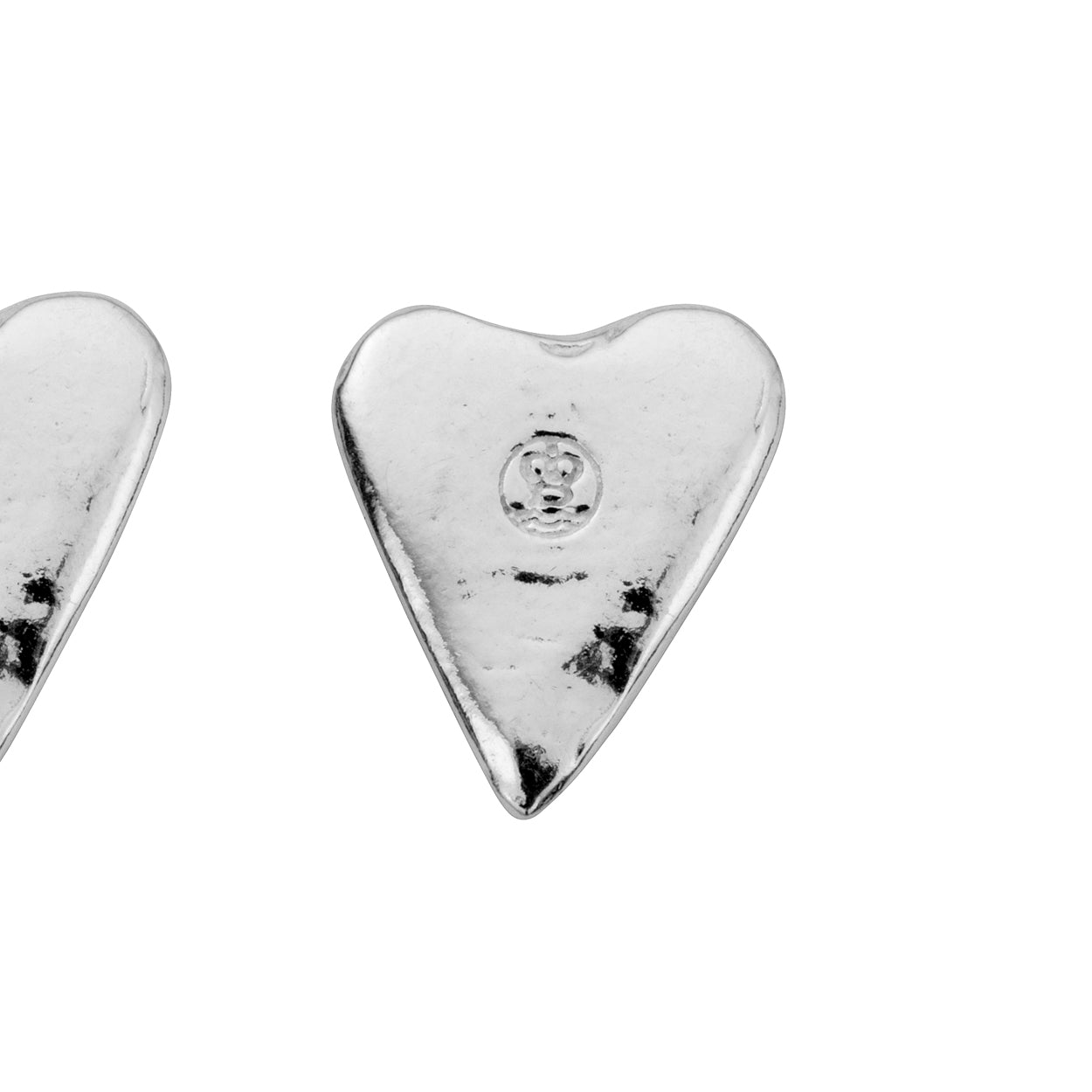 Silver Mini Heart Single Stud Earring