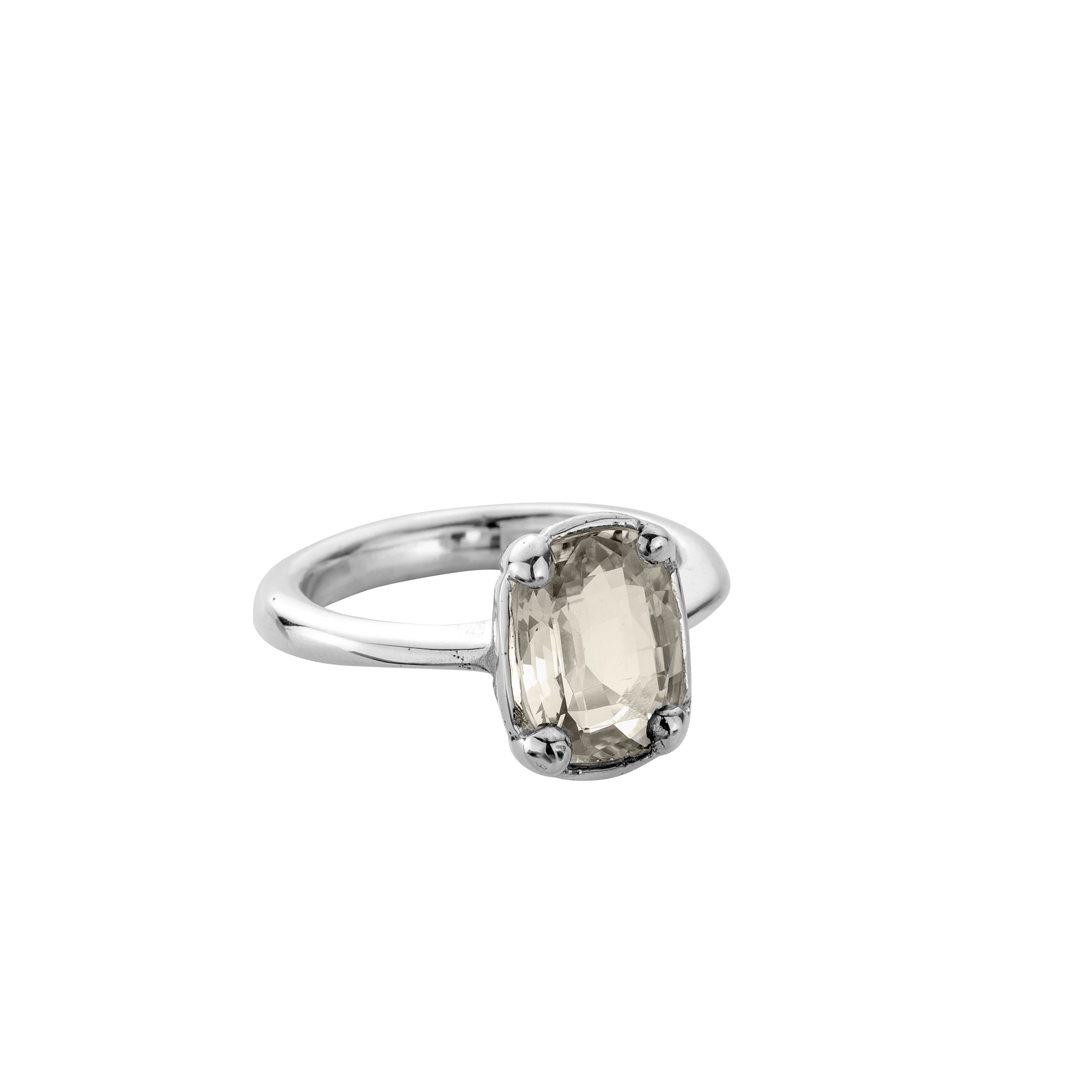 KAKALINA Silver Sapphire Ring