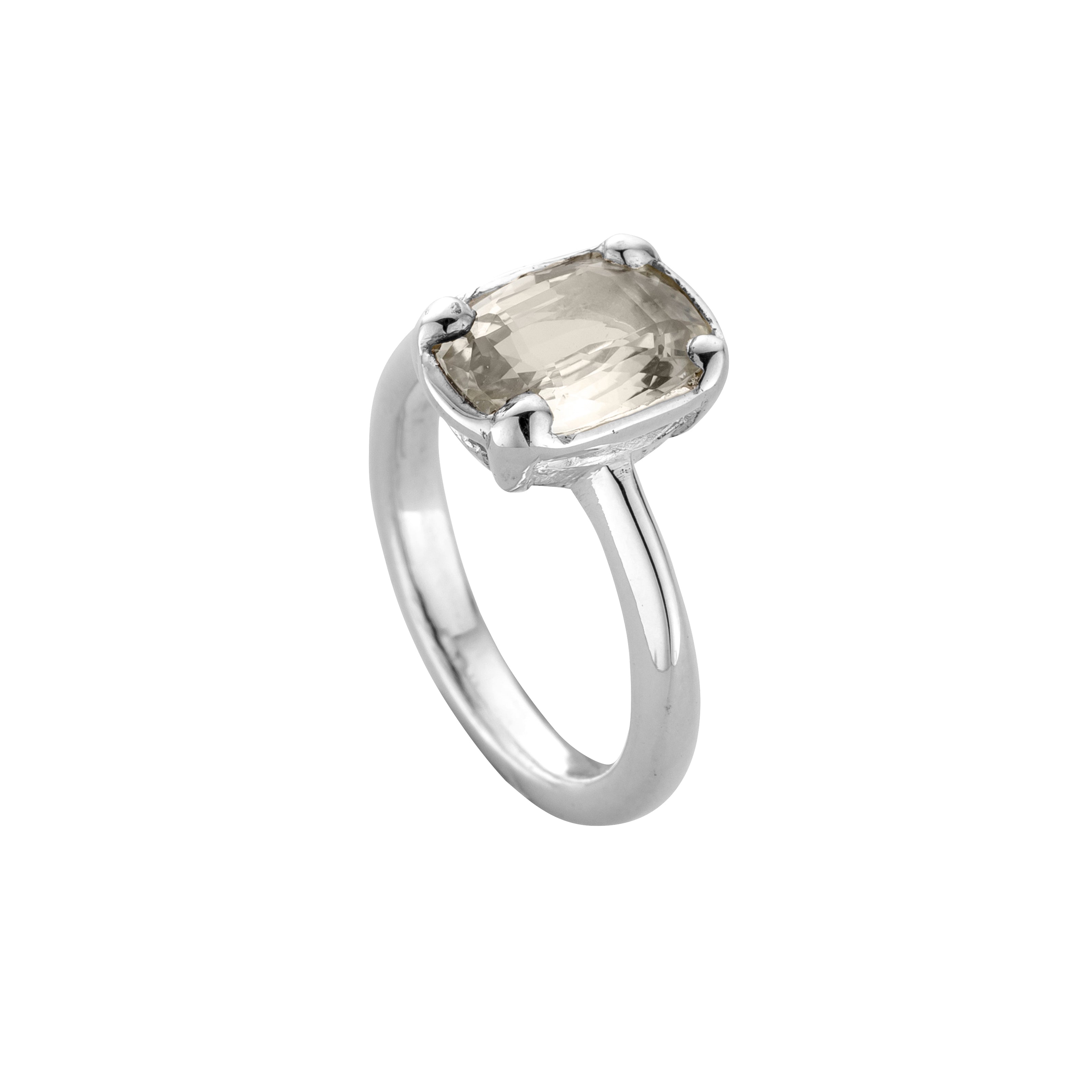 KAKALINA Silver Sapphire Ring