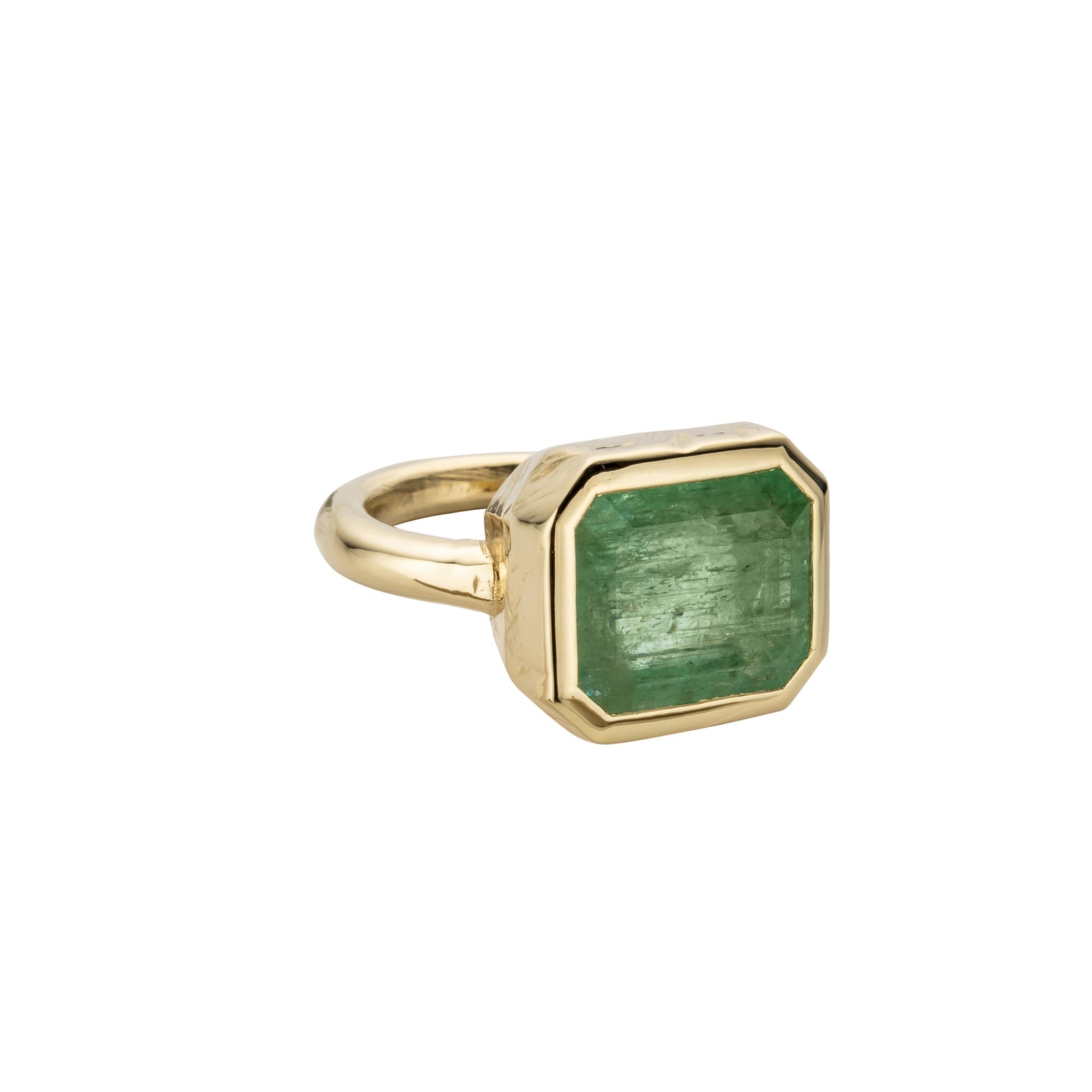KOHALA Gold Emerald Ring
