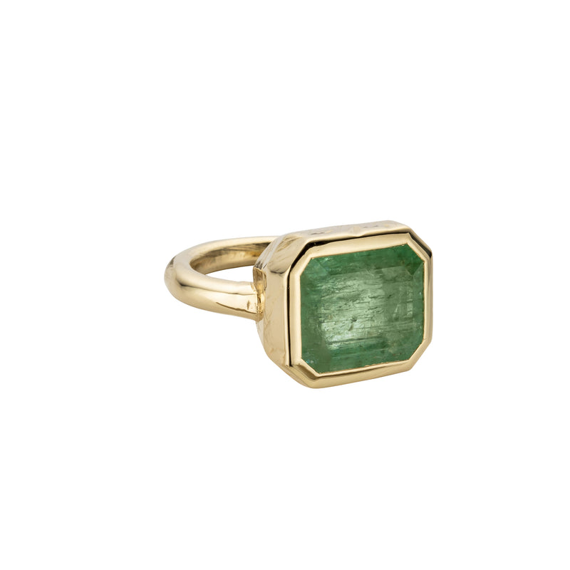 KOHALA Gold Emerald Ring