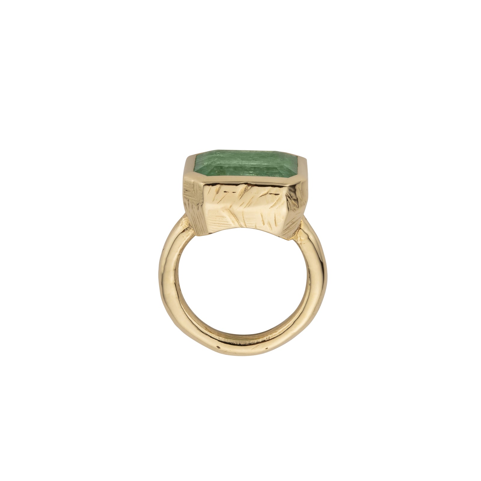 KOHALA Gold Emerald Ring