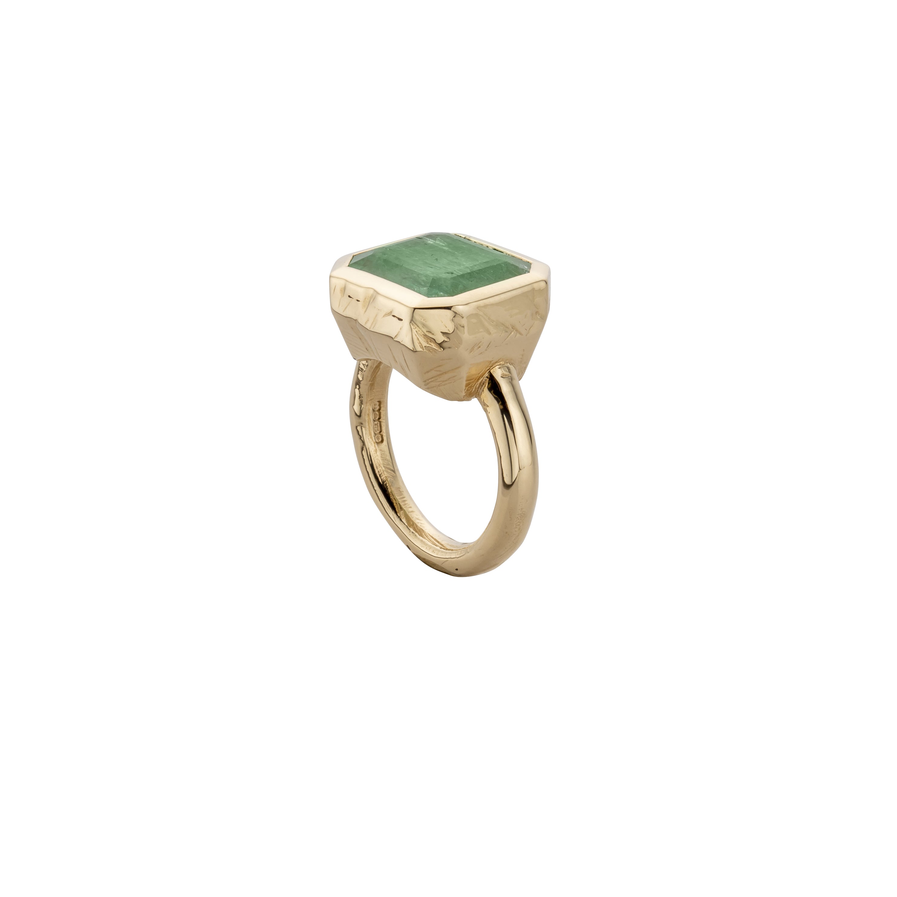KOHALA Gold Emerald Ring