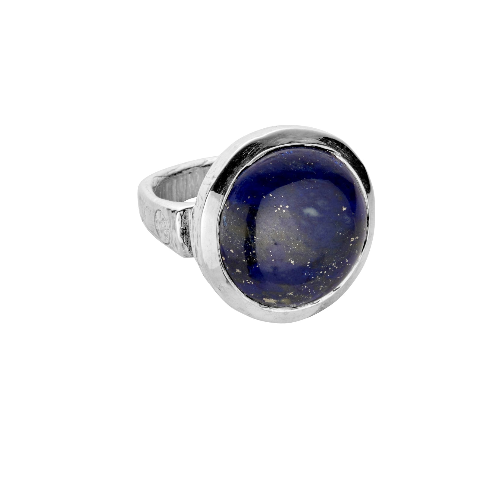 Silver Lapis Lazuli Maxi Mood Ring