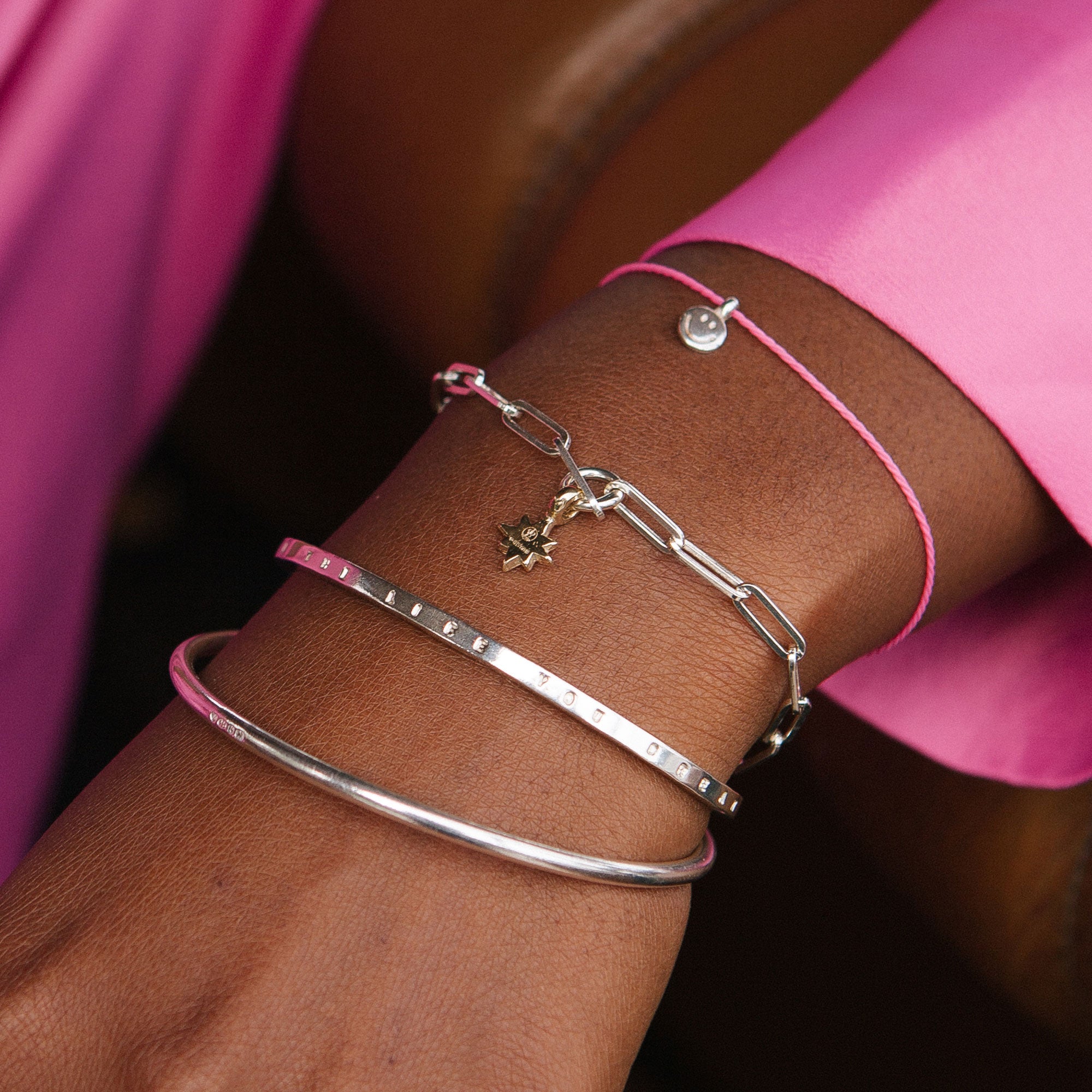 Silver Luxury Forever Cuff
