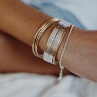 Silver Luxury Signature Bangle