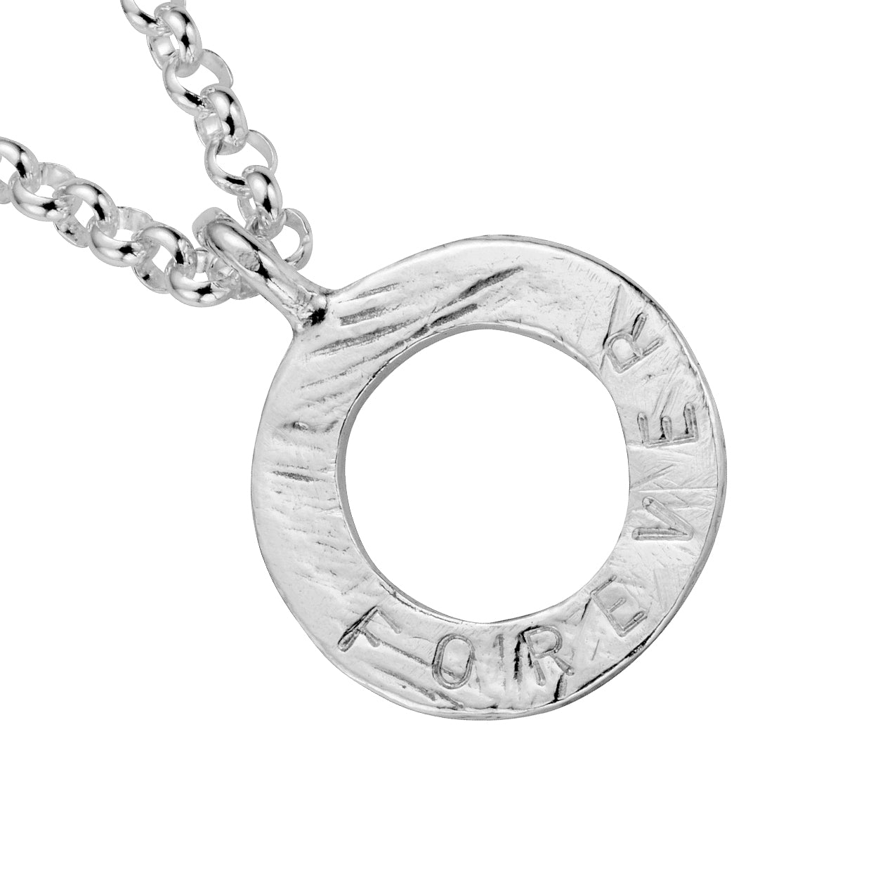 Silver Maxi Forever Charm