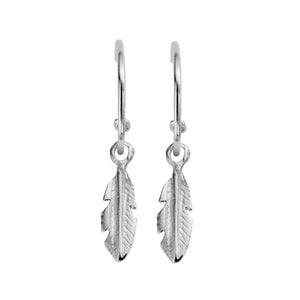 Maxi Cupid Hoops With Medium Feather Charms