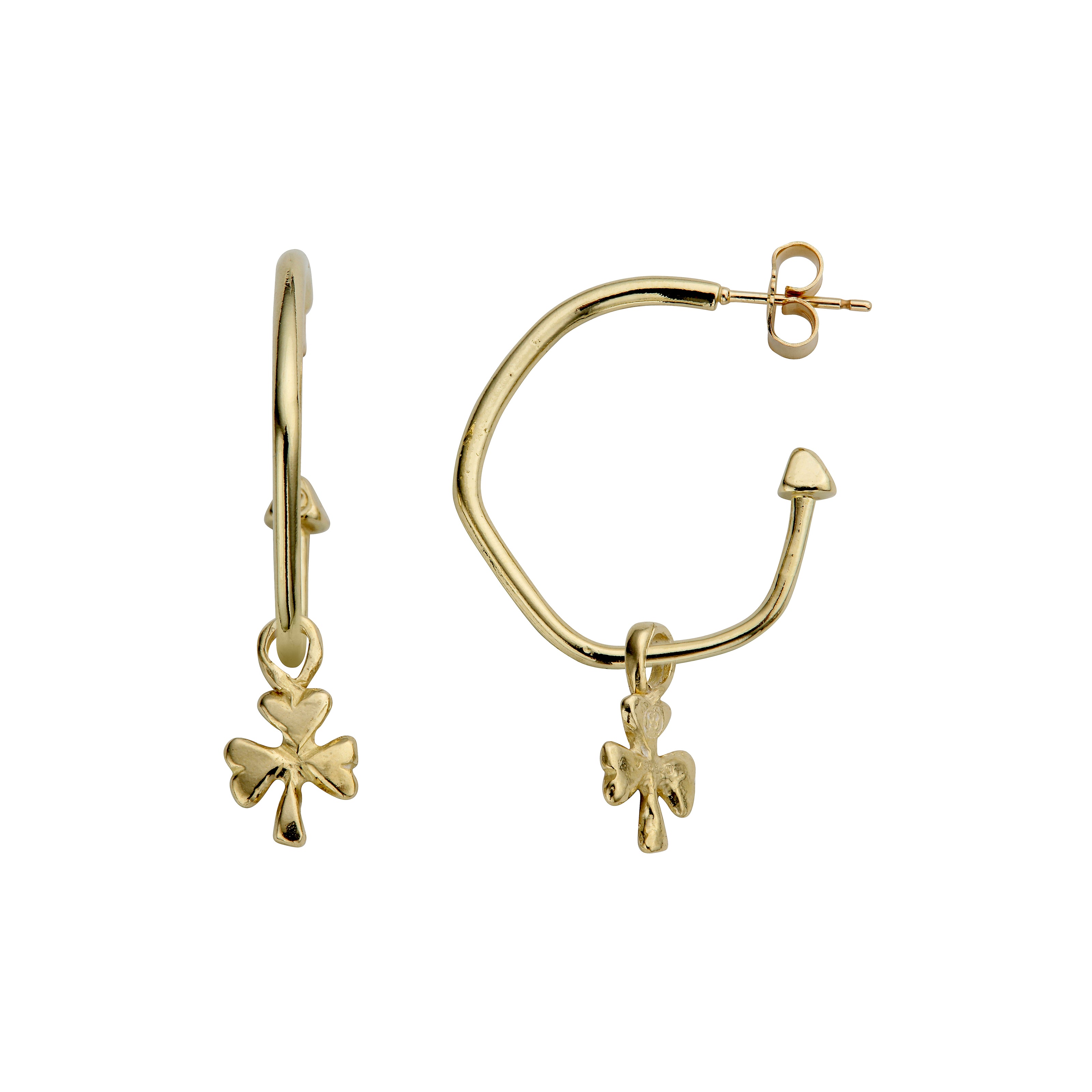 Gold Earring Charms