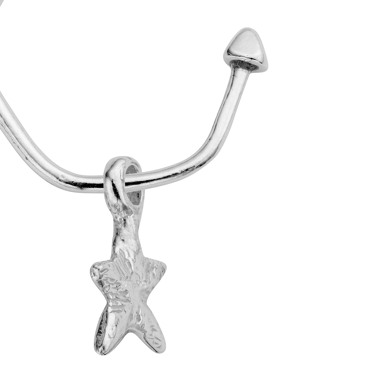 Maxi Cupid Hoops With Mini Star Charms