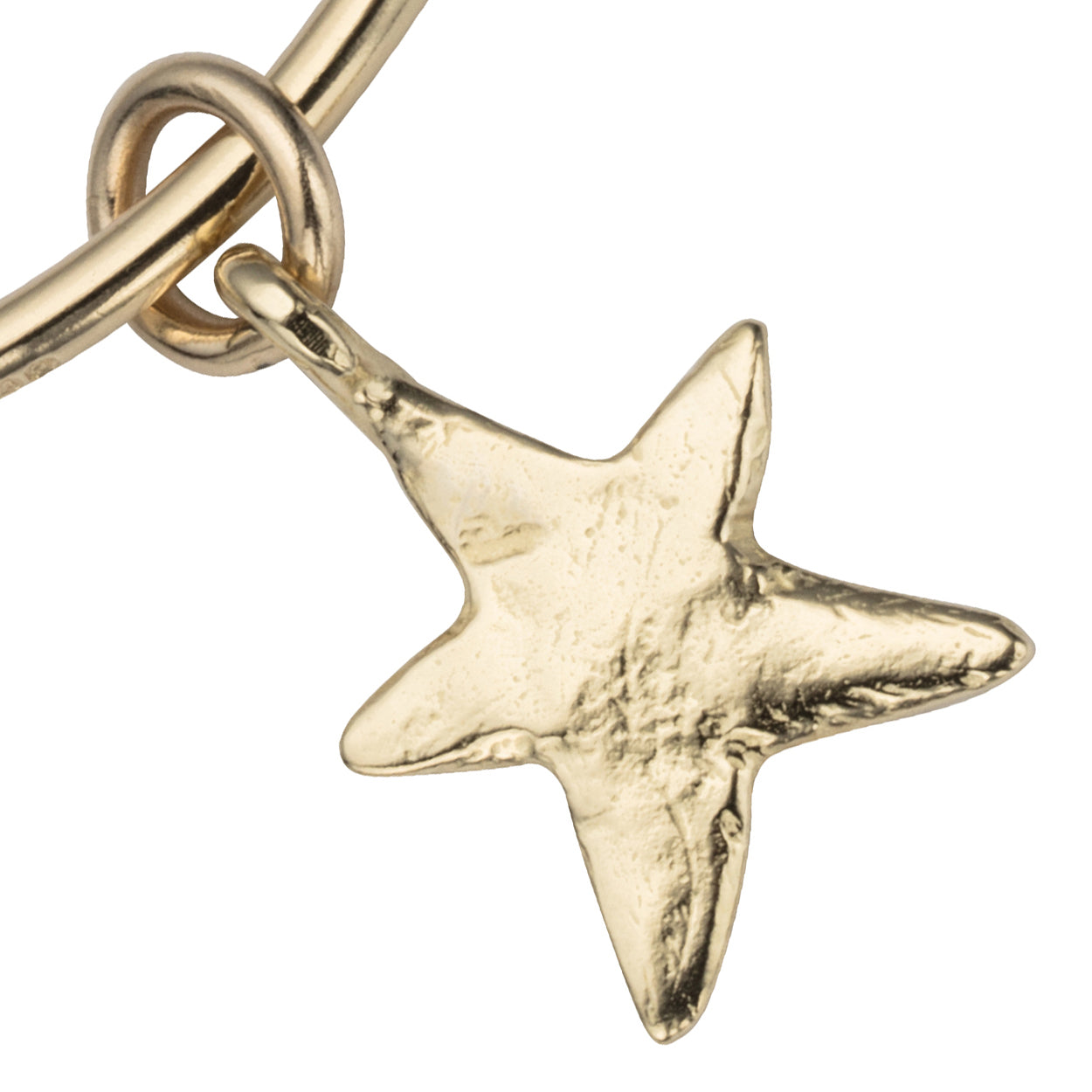 Gold Maxi Star Bangle