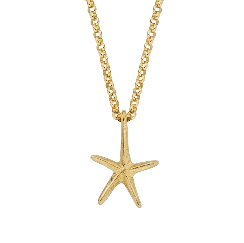Gold Maxi Starfish Necklace
