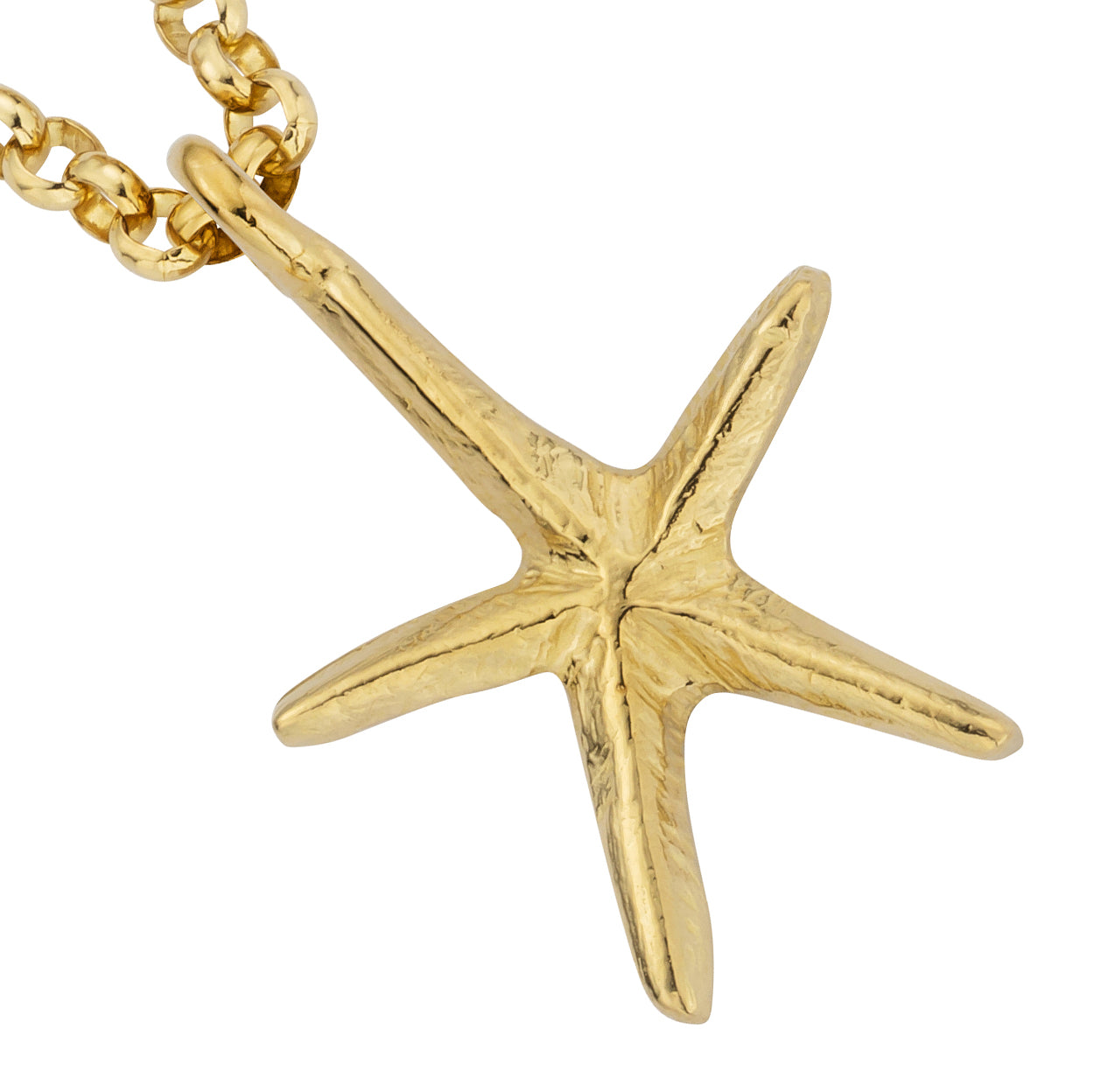Gold Maxi Starfish Charm