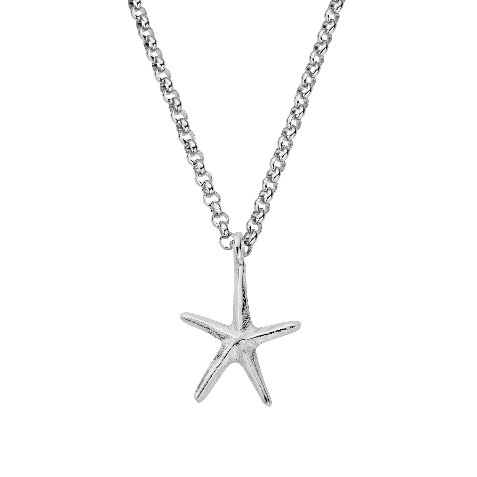 Silver Maxi Starfish Necklace