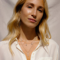 Silver Medium Dreamer's Key Necklace