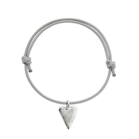 Silver Medium Heart Sailing Rope